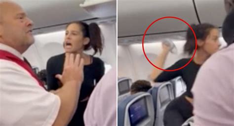 passenger slammed over freakout on plane about to fight