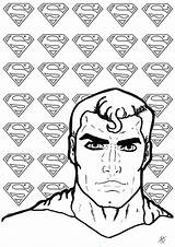 Coloring Superman Comics Books Pages Dc Adults Adult Coloriage Inspired Character sketch template