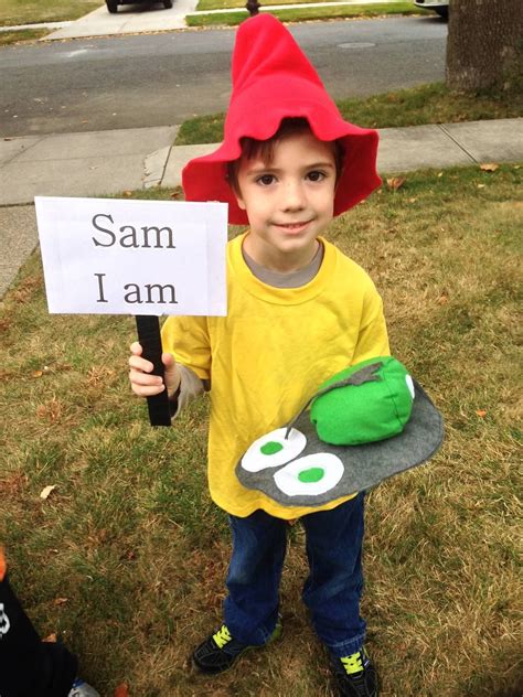 sam i am from green eggs and ham for the storybook parade made with love by aunt gina storybook