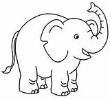 Elefante Colorir Imprimir Elefantes Comofazeremcasa sketch template