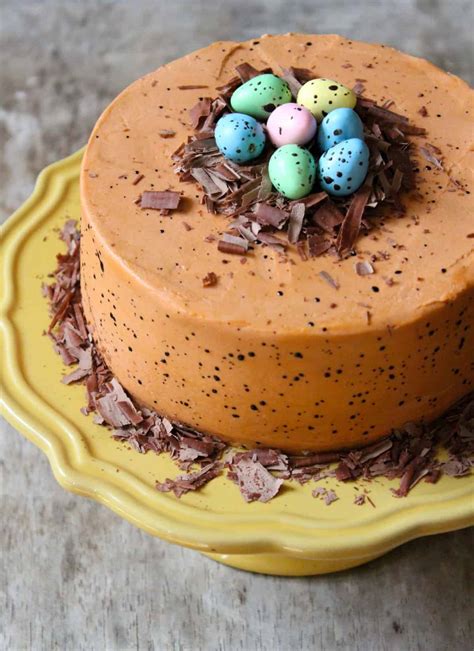 Speckled Egg Chocolate Cake The Little Epicurean