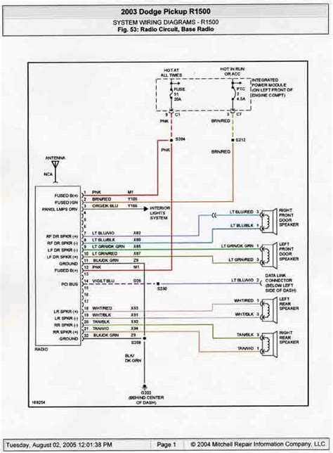 gmc sierra  base radio wiring diagram