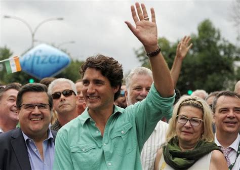 canadian pm trudeau joins montreal gay pride parade world news