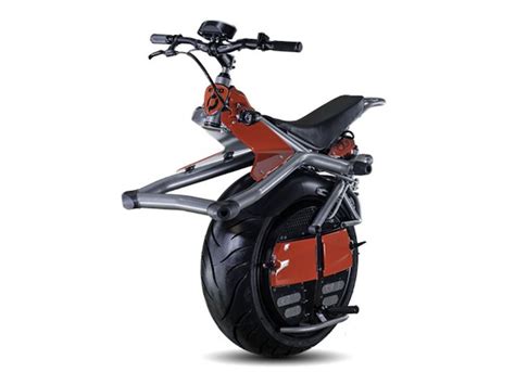 wheeled electric micro cycle lets riders travel  ease  style motorcycle bike