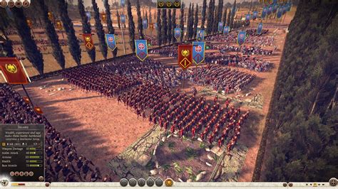 total war rome  army traditions system   exciting pc gamer