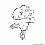 Coloring Dora Pages Chargers Frozen Princess Diego San Sheets Printable Print Getcolorings sketch template
