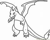 Pokemon Charizard Coloring Go Pages Printable Getcolorings Print Getdrawings sketch template