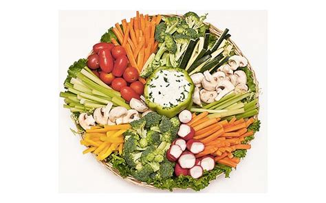 vegetable crudite platter solfoods