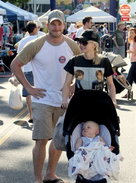 anna faris and chris pratt celebrate jack s birthday at the farmer s