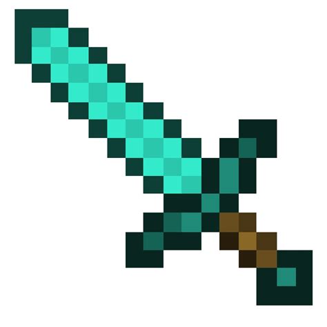 minecraft sword coloring pages  large images