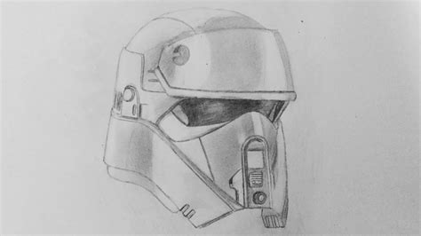 Drawing A Shoretrooper From Star Wars Rogue One Youtube