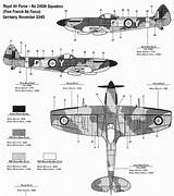 Spitfire Wing Clipped Spitfires Ft Lightnings Night Specs Italeri 95mph sketch template