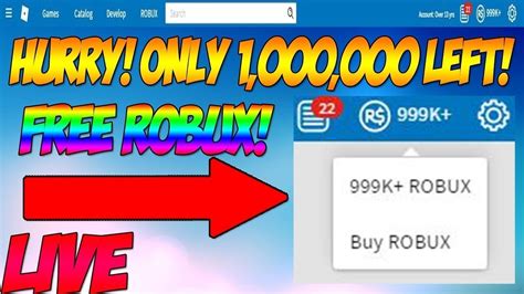 1million Free Robux Glitch 100 Working 2018 Unlimited Robux On