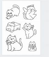 Meow sketch template