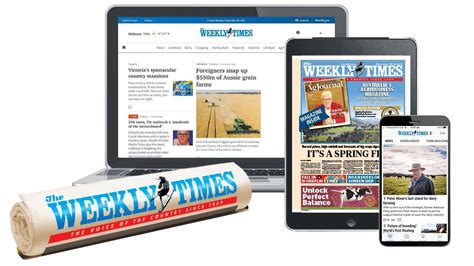weekly times digital subscription offer  weekly times