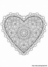Coloring Pages Valentine Mandala Valentines Valentin Valentinstag Colorier Book Coloriage Dessin Saint Info Choose Board sketch template