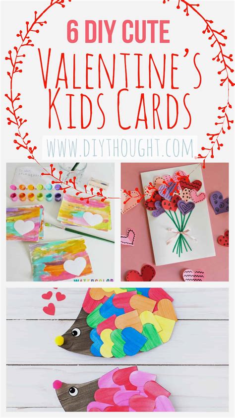 diy cute valentines kids cards diy thought