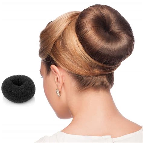 buy hair donut bun maker  perfect hairstyle hairstyle accessories