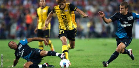 royalarsenalfc friendly match result malaysia  arsenal