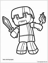 Coloring Pages Ghast Minecraft Getcolorings sketch template