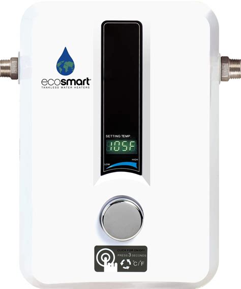 buy ecosmart eco  electric tankless water heater kw   volts  patented