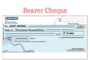 bank cheque updated