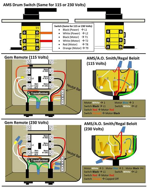 boat lift motor wiring diagrams