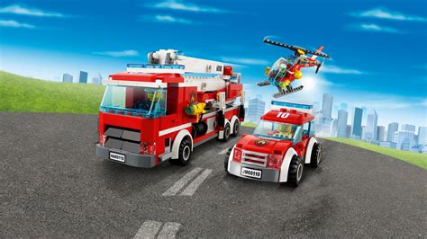 lego city fire  fire station mixed  ebay