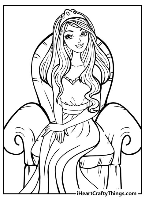 beautiful collection  pcs princess coloring pages top
