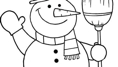 snowman coloring pages  preschool  getcoloringscom