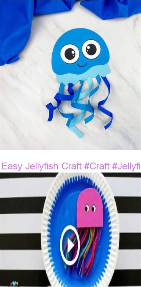 easy jellyfish craft craft jellyfish kids swimming swimming