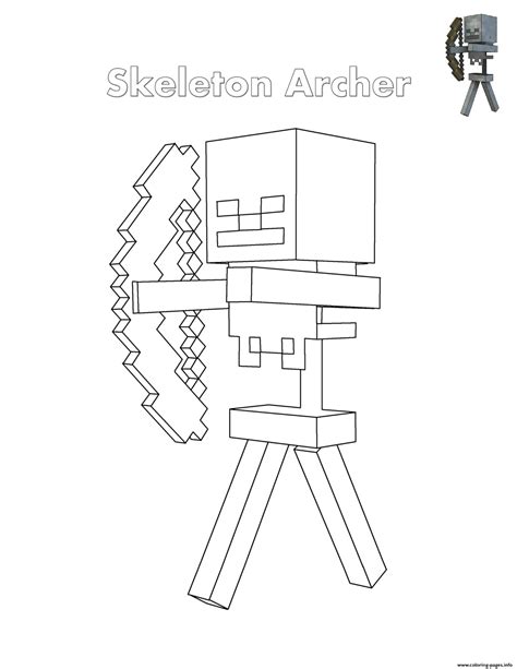 minecraft wither skeleton coloring pages minecraft tutorial guide