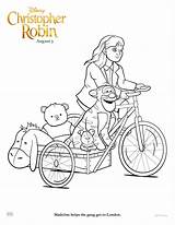 Robin Christopher Coloring Madeline Pages Pooh Sheets Disney Printable Activity Movie Winnie Sheet Printables Piglet Simply Tigger Print Animation Crafts sketch template