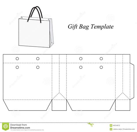 image result  gift bag template gift bag templates diy paper bag