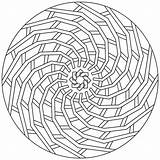 Mandale Kolorowanki Mandalas Minuscula Molde Geometrici Zentangle Doghousemusic sketch template