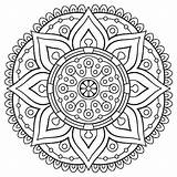 Pages Coloring Mandala Complex Printable Getcolorings sketch template