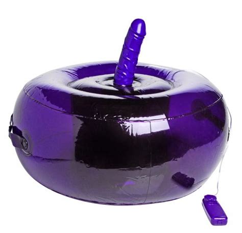 purple inflatable seat with vibrating dong on literotica