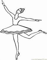 Dancer Ballet Bailarinas Dance Riscos Arabesque Raquel Jazz sketch template
