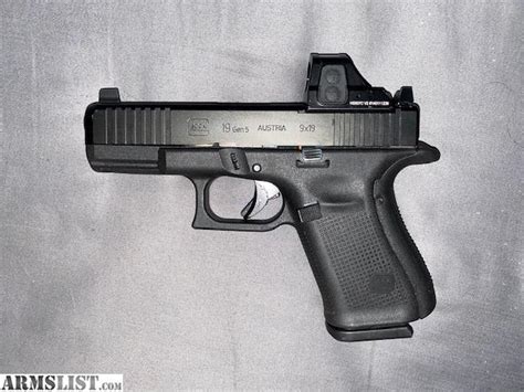 Armslist For Sale Glock 19 Gen 5 Mos Holoson W Suppressor Sights