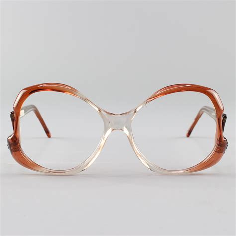 80s glasses vintage eyeglasses round oversized eyeglass frame