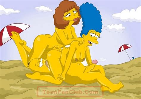 the simpsons in groupsex toon fanclub