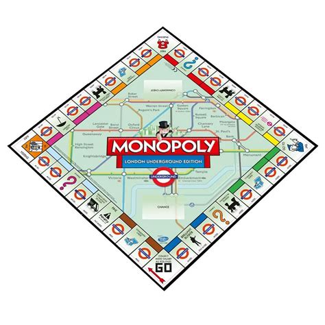 London Underground Monopoly Board Game Stanfords