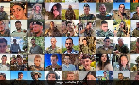 israel defence forces release pics of soldiers killed in war with hamas