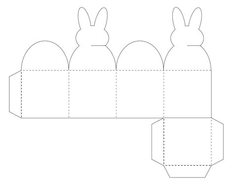 bunny rabbit paper cut design svg file
