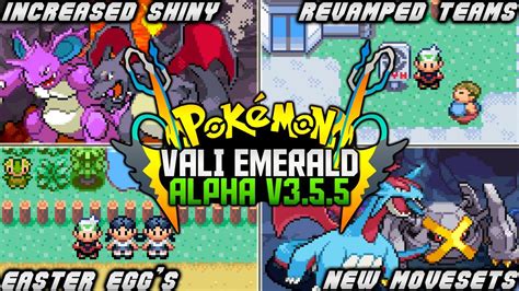 updated pokemon gba rom  increased shiny revamped teams cameo