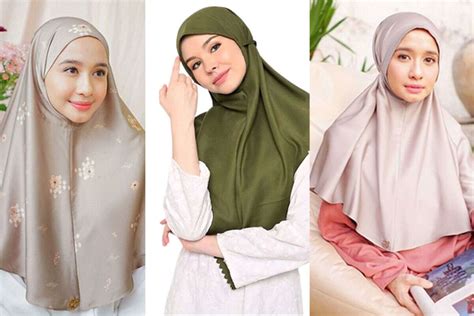 cara memilih jilbab bergo sesuai bentuk wajah