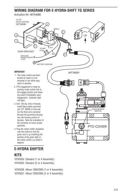 muncie pto wiring diagram wiring diagram