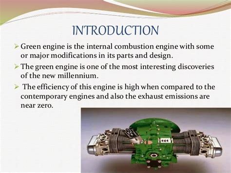 seminar  green engine report