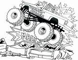 Max Coloring Pages Monster Truck Getcolorings Printable Color sketch template