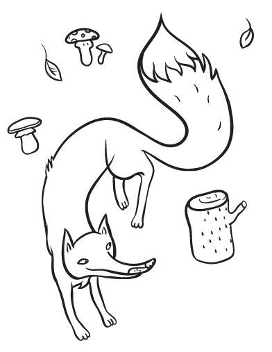 fox coloring page fox coloring page animal coloring pages fox